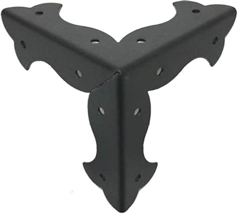 decorative metal box protector black|Amazon.com: Metal Furniture Corner Protectors.